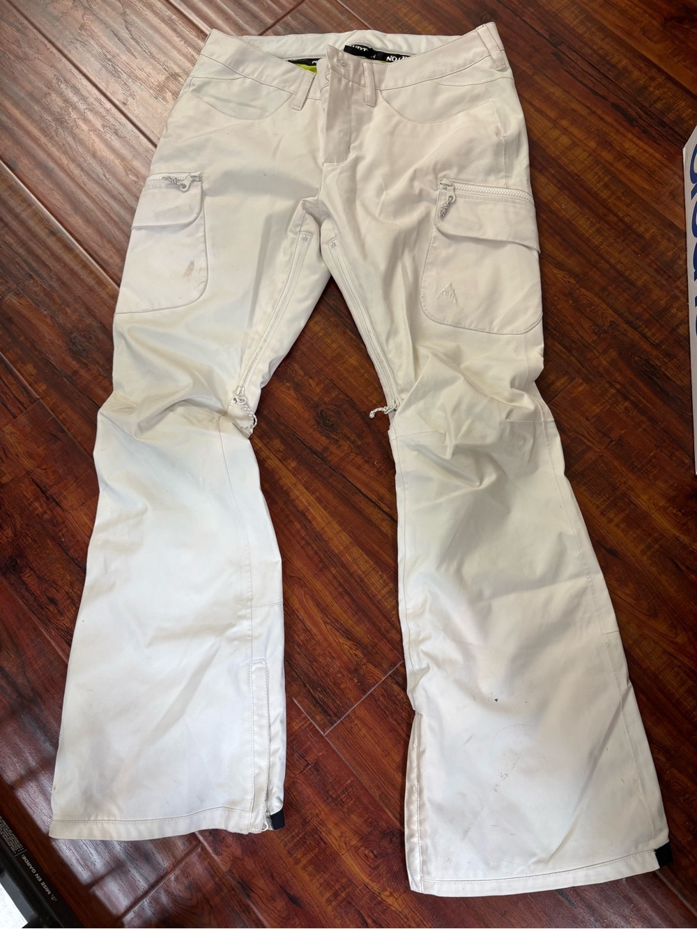 Burton White Women Snow Ski Pants